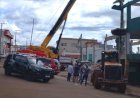 NOVA TRAGEDIA  EM RIO BONITO DO IGUAÇU: estrutura danificada pelo tornado cai sobre 8 trabalhadores com  6 feridos