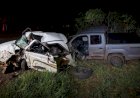 Um morto e dois feridos em Colisão entre Amarok e Gol  na PR-323, em Perobal