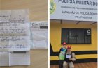 Fã mirim visita posto da Polícia Rodoviária em Palotina