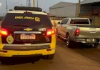 Hilux furtada é recuperada após perseguição policial; dois homens são detidos no Paraná