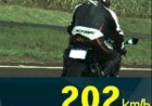 PRF flagra motocicleta a 202 km/h na BR-163 em Quatro Pontes