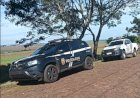 Carro incendiado encontrado em Terra Roxa pode ter sido usado por autores de homicídio