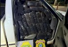 BPFRON e Polícia Federal apreendem mais de 1,1 tonelada de maconha em porto clandestino de Santa Helena