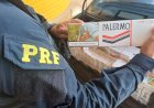 PRF prende homem e apreende 5 mil maços de cigarros contrabandeados durante jogo do Brasil