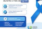Exames, orientações e prevenção marcam a programação do Agosto Azul em Nova Santa Rosa