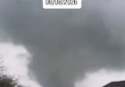 Tornado é registrado em Pedro Osório, no Sul do RS,