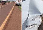 RETIFICANDO E ATUALIZANDO: Dois acidentes  neste domingo  de manhã em Palotina; um  envolvendo uma van da prefeitura de Nova Santa Rosa