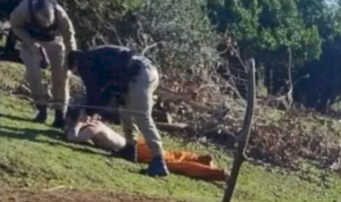 Troca de tiros, um ferido  e cinco dos 8 presos que fugiram em Assis  estão cercados em um mato