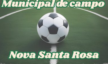 Penúltima rodada do Municipal de Campo tem gols e muita emoção em Nova Santa Rosa