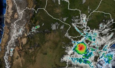 Sistema frontal na Argentina e Paraguai já atinge o RS