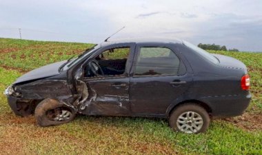 Acidente deixa duas pessoas feridas  entre Porto Mendes e  Marechal Cândido Rondon, uma de 4 anos
