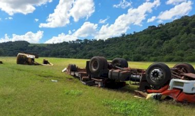 Dois acidentes  na tarde dessa terça-feira: um morto  na PR-573 e capotamento na  PR-471 em Catanduvas