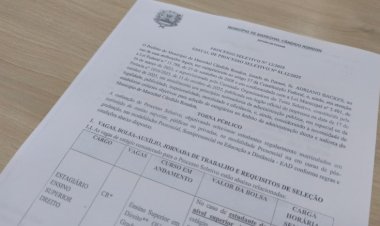 Inscrições para processo seletivo para estágio em direito estão abertas na prefeitura rondonense