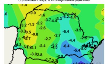 Massa de ar seco provoca queda nas temperaturas mínimas no Paraná e aponta 10 dias sem chuva para Microrregião de Marechal