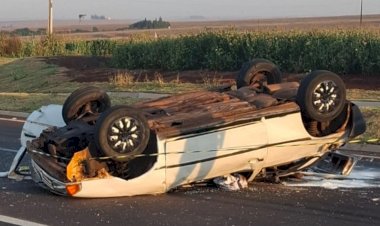 Acidente grave deixa um morto e dois feridos na PR-975, em Palotina