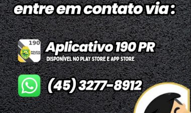 Telefone 190 está temporariamente indisponível na região de Toledo