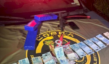 Intervenção policial termina com homem morto e apreensão de drogas e arma em Santa Helena