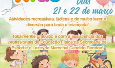 Projeto Viva Kids levará lazer e diversão para distritos e sede de Marechal Cândido Rondon