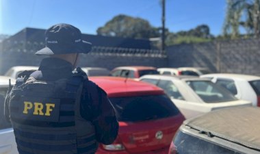 PRF realiza leilão online de veículos no Paraná com lances a partir de R$ 1