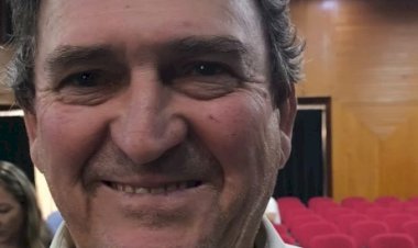 Agricultor, Vice-prefeito e vice-presidente da CCO, Lorque Lorenzatto fala sobrea festa de aniversario de Nova Santa Rosa