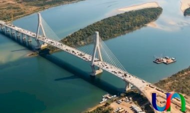 Governadores recebem anteprojeto de ponte entre Paraná e Mato Grosso do Sul no noroeste do estado