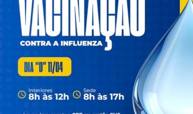 Nova Santa Rosa promove Dia D de vacinação contra a Influenza em 11 de abril