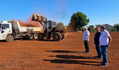 Trabalhos são intensificados no Parque de Exposições para a Expo Rosa 2026