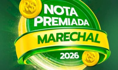 Notas fiscais já valem para a campanha Nota Premiada Marechal desde 1º de março