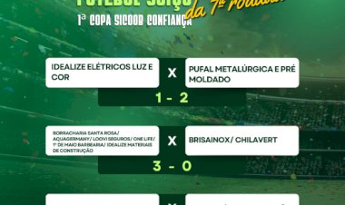 Definidos os semifinalistas do 24º Campeonato Municipal de Futebol Suíço em Nova Santa Rosa