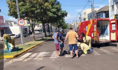 Sequência de acidentes com motos deixa cinco feridos em Marechal Rondon durantes três dias seguidos