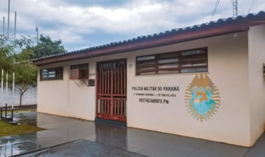 Motorista sob efeito de drogas  foge da polícia se joga no lago e vai parar no hospital em Entre Rios do Oeste