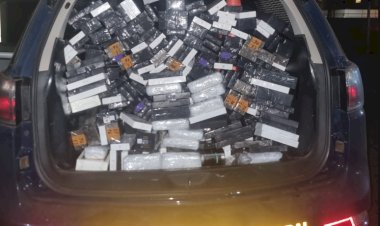 PRF apreende  medicamento e celulares contrabandeados do Paraguai na região