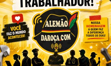 Portal Alemão da Roça presta homenagem aos trabalhadores pelo 1º de Maio