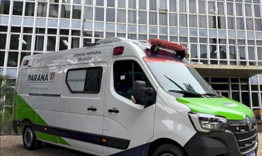 Prefeitura de Marechal Rondon recebe ambulância repassada pelo Governo do Estado