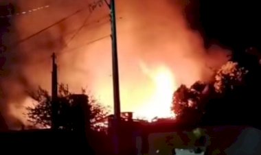 Incêndio destrói residência em Novo Sarandi e polícia apura possível ação criminosa