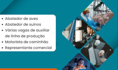 Agência do Trabalhador divulga vagas de emprego em Nova Santa Rosa