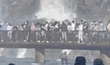 Turista arrisca a própria vida para recuperar celular nas Cataratas do Iguaçu