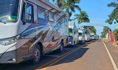 Nova Santa Rosa recebe Circuito Caminhos do Paraná com exposição de trailers e motorhomes na Praça da Bíblia