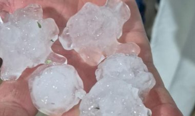 Temporal com Granizo Atinge Serranópolis do Iguaçu e Outras Cidades do Oeste do Paraná com muita chuva neste Domingo(28)