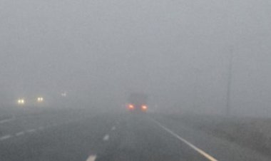 Frente fria provoca neblina densa na PR-163 entre Marechal Cândido Rondon e Toledo e exige atenção redobrada de motoristas