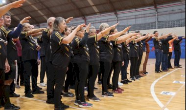 Xvi jogos da pessoa idosa têm abertura oficial em Nova Santa Rosa