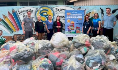 Campanha do agasalho beneficia alunos e famílias de escolas municipais de Marechal Cândido Rondon
