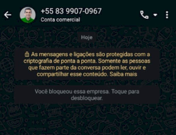 Golpistas utilizam número desconhecido para se passar por jornalista profissional  de Nova Santa Rosa