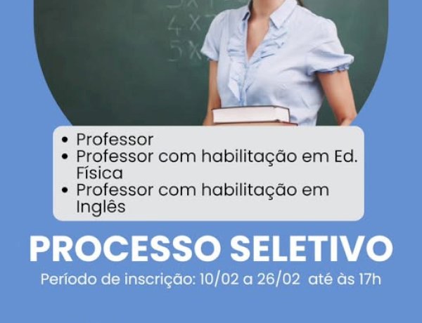 Nova Santa Rosa abre Processo Seletivo Simplificado para contratação de professores