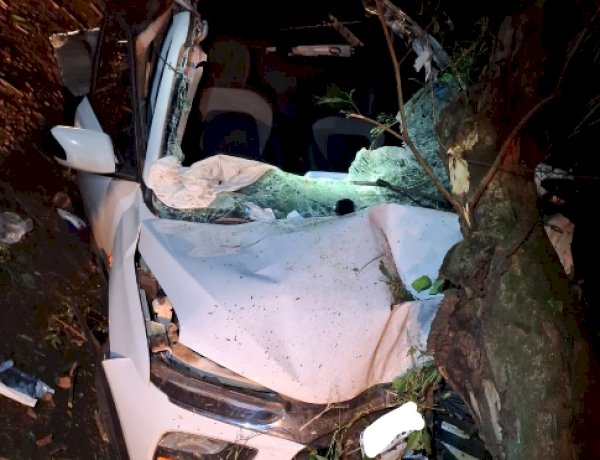 Motorista de 25 anos morre após acidente na PR-495 entre Missal e Santa Helena