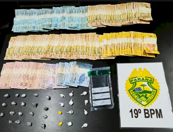 Mulher é presa por tráfico de drogas no bairro Pinheirinho, em Toledo