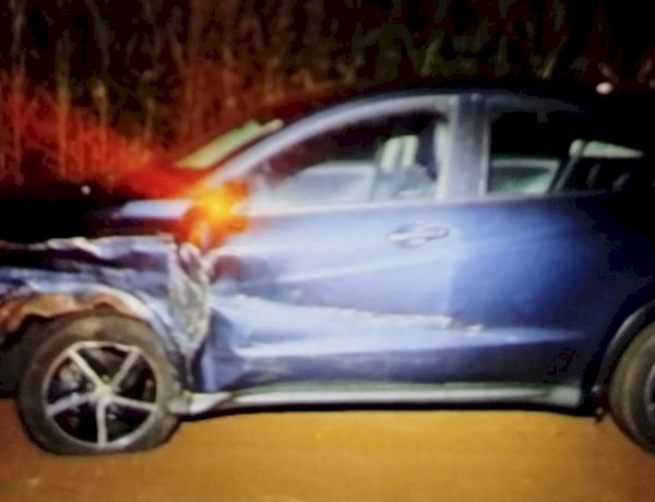 Acidente lateral é registrado na PR-182 em Maripá e não deixa feridos nesta sexta (27) a noite