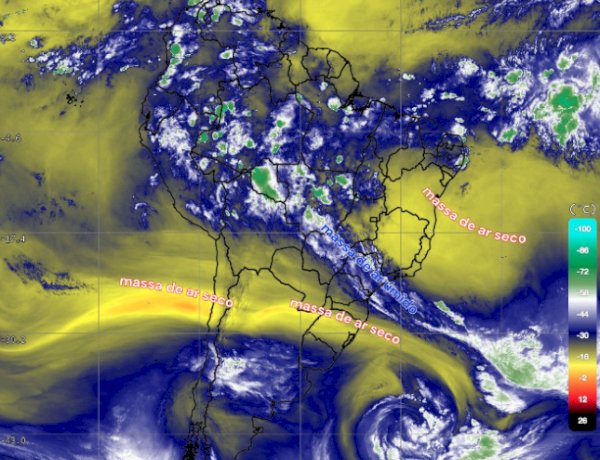 Terça-feira será de frio no Sul e chuva em todo o Paraná, aponta Simepar