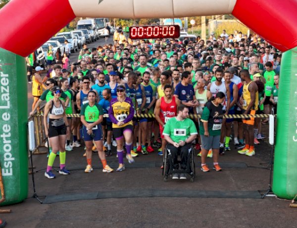 4ª Corrida do Trabalhador movimenta Marechal Cândido Rondon neste domingo