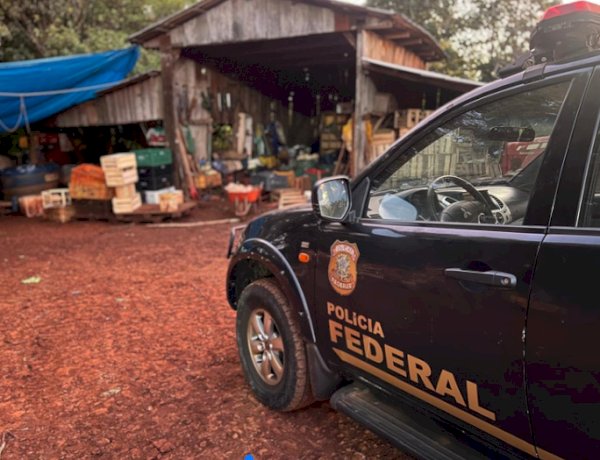 Polícia Federal resgata famílias estrangeiras de situação análoga à escravidão no oeste do Paraná